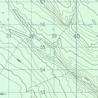 Natural Resources Canada Eentsaymeay Pond, NT (095N09 CanMatrix) digital map