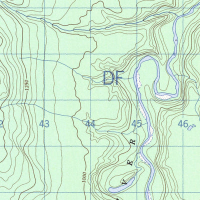 Natural Resources Canada Eentsaymeay Pond, NT (095N09 CanMatrix) digital map