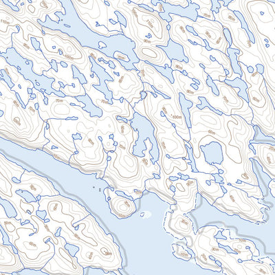 Natural Resources Canada Elder Island (047D14 Toporama) digital map