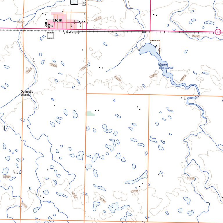 Elgin, MB (062F08 Toporama) Map by Natural Resources Canada | Avenza Maps