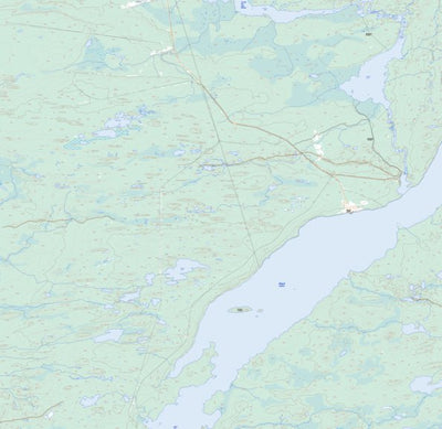 Natural Resources Canada Elizabeth Falls, SK (074P04 Toporama) digital map