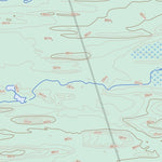 Natural Resources Canada Elizabeth Falls, SK (074P04 Toporama) digital map