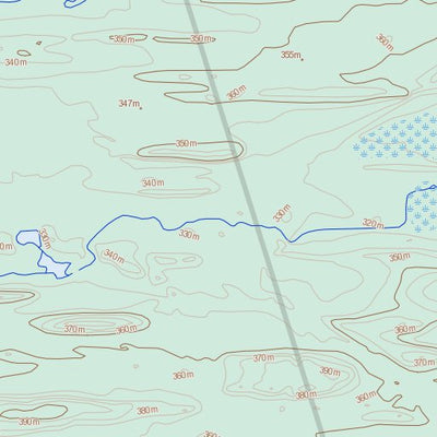 Natural Resources Canada Elizabeth Falls, SK (074P04 Toporama) digital map