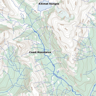 Natural Resources Canada Ellerslie Lake, BC (093D12 Toporama) digital map