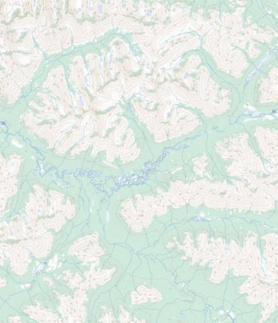 Natural Resources Canada Elliott Creek, YT (106D12 Toporama) digital map