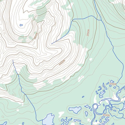 Natural Resources Canada Elliott Creek, YT (106D12 Toporama) digital map