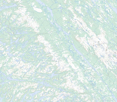 Natural Resources Canada Elross Lake, NL (023J14 Toporama) digital map