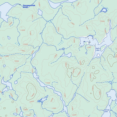 Natural Resources Canada Elsas, ON (042B10 Toporama) digital map