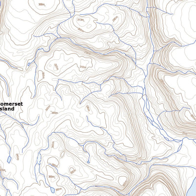 Natural Resources Canada Elwin Bay, NU (058D11 Toporama) digital map
