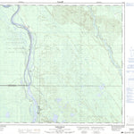 Natural Resources Canada Embarras, AB (074L03 CanMatrix) digital map