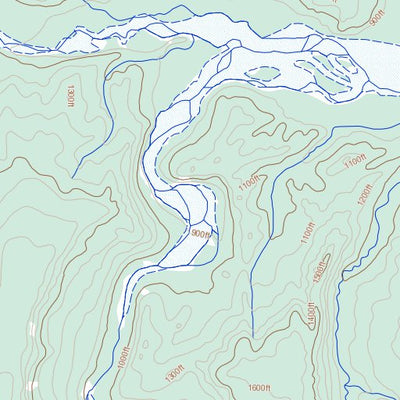 Natural Resources Canada English Chief River, NT (095K09 Toporama) digital map
