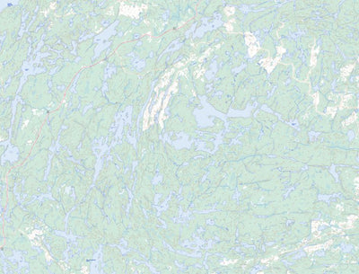 Natural Resources Canada Entwine Lake (052F02 Toporama) digital map