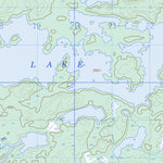 Natural Resources Canada Entwine Lake, ON (052F02 CanMatrix) digital map