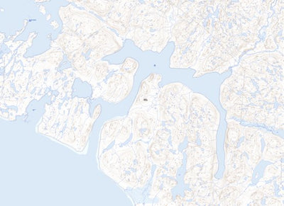 Natural Resources Canada Eqe Bay, NU (037C09 Toporama) digital map