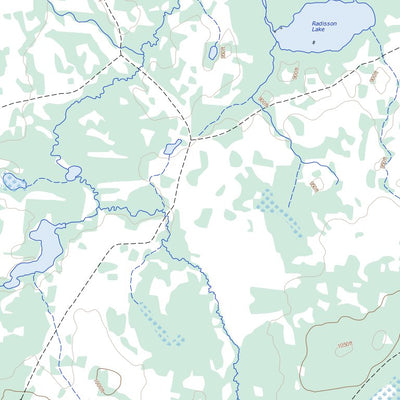 Natural Resources Canada Ericson Creek, ON (042B14 Toporama) digital map