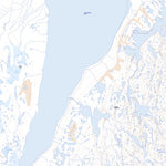 Natural Resources Canada Erlandson Bay, NU (046M16 Toporama) digital map