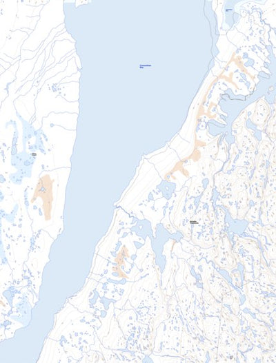 Natural Resources Canada Erlandson Bay, NU (046M16 Toporama) digital map