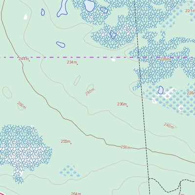 Natural Resources Canada Escarpment Lake, NT (085C09 Toporama) digital map