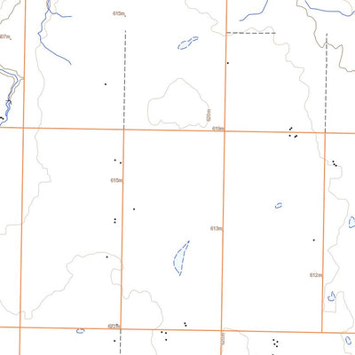 Natural Resources Canada Eskbank, SK (072J09 Toporama) digital map