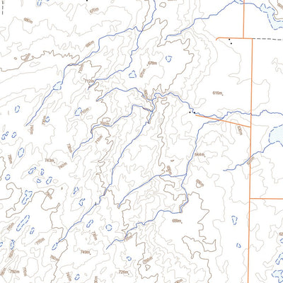 Natural Resources Canada Eskbank, SK (072J09 Toporama) digital map