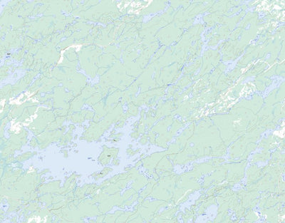 Natural Resources Canada Esnagami Lake, ON (042L07 Toporama) digital map