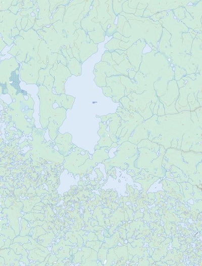 Natural Resources Canada Estabrook Lake, NT (096O13 Toporama) digital map