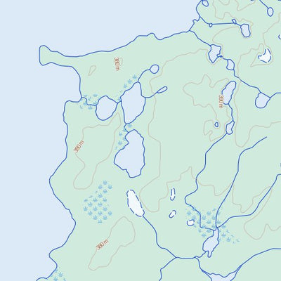 Natural Resources Canada Estabrook Lake, NT (096O13 Toporama) digital map