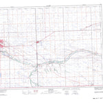 Natural Resources Canada Estevan, SK (062E02 CanMatrix) digital map