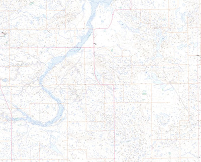 Natural Resources Canada Esther, AB (072M09 Toporama) digital map