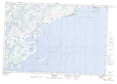 Natural Resources Canada Étamamiou, QC (012J05 CanMatrix) digital map