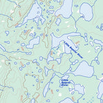 Natural Resources Canada Etawney Lake, MB (064H15 Toporama) digital map