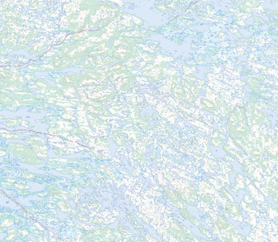 Natural Resources Canada Ethyl Lake, NL (013L13 Toporama) digital map