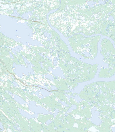 Natural Resources Canada Etna Lake, NT (086D06 Toporama) digital map