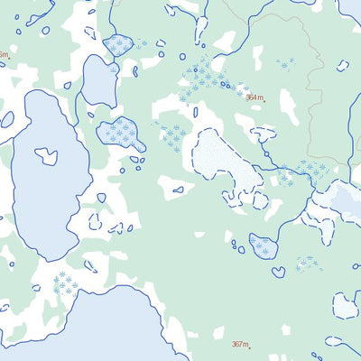 Natural Resources Canada Etna Lake, NT (086D06 Toporama) digital map