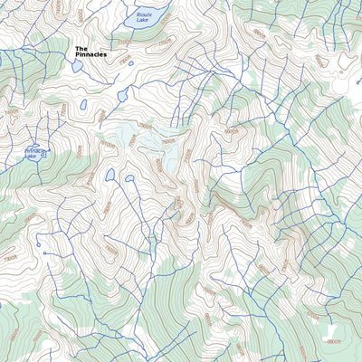 Natural Resources Canada Eureka Mountain, BC (082L01 Toporama) digital map