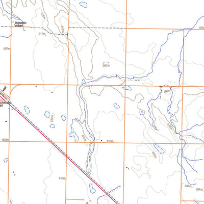 Natural Resources Canada Eyebrow (072J16 Toporama) digital map