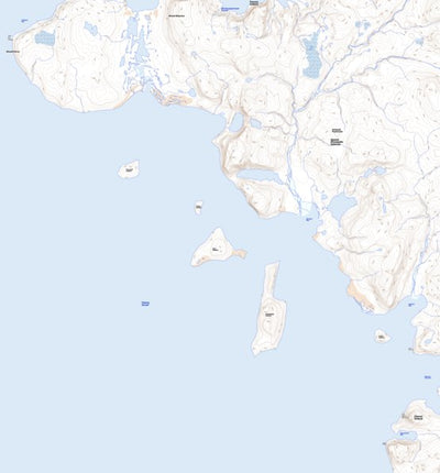 Natural Resources Canada Fairholme Island (069A09 Toporama) digital map
