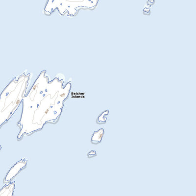 Natural Resources Canada Fairweather Sound, NU (034D02 Toporama) digital map
