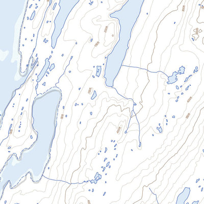 Natural Resources Canada Fairweather Sound, NU (034D02 Toporama) digital map