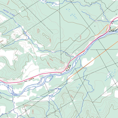 Natural Resources Canada Fallentimber Creek, AB (082O10 Toporama) digital map