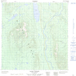 Natural Resources Canada False Canyon, YT (105A11 CanMatrix) digital map