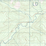 Natural Resources Canada False Teeth Creek, YT (115I04 CanMatrix) digital map