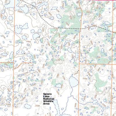 Natural Resources Canada Farrell Lake (082P16 Toporama) digital map