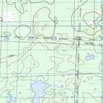 Natural Resources Canada Fawcett Lake, AB (083P05 CanMatrix) digital map