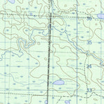 Natural Resources Canada Fawcett Lake, AB (083P05 CanMatrix) digital map