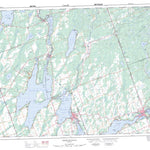 Natural Resources Canada Fenelon Falls, ON (031D10 CanMatrix) digital map