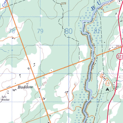 Natural Resources Canada Fenelon Falls, ON (031D10 CanMatrix) digital map