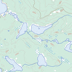 Natural Resources Canada Fenwick Lake, NT (086E06 Toporama) digital map
