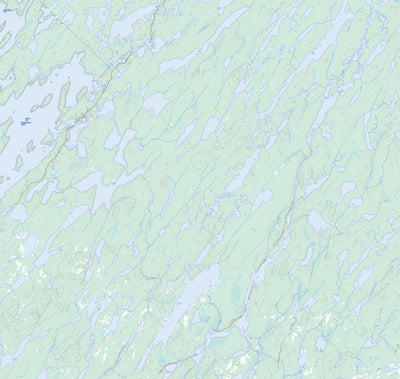 Natural Resources Canada Fidler Bay, SK (064L02 Toporama) digital map