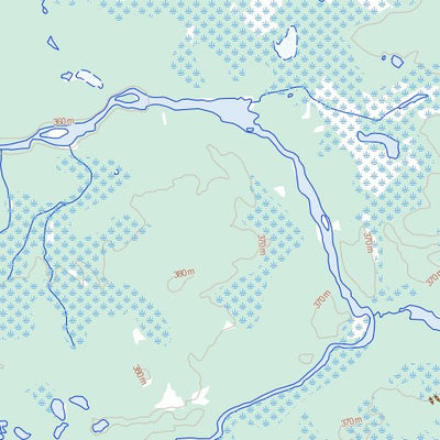 Natural Resources Canada Field Lake, SK (074K10 Toporama) digital map